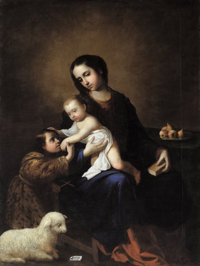 The Virgin and Child with the Infant St John the Baptist by Francisco de Zurbaran